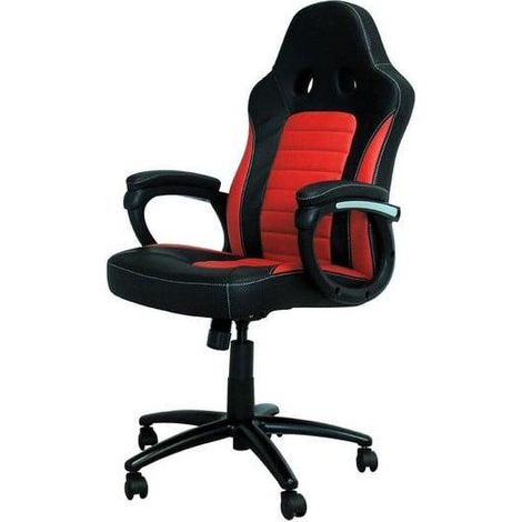 LC-Power CL-RC-BR Sedia Gaming Nera Rossa Comfort