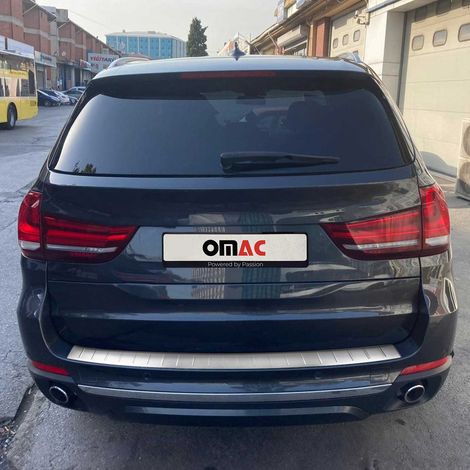 OMAC Ladekantenschutz für BMW X5 F15 2013-2018 Edelstahl gebürstet Chrom (1/5)