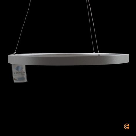 [GEBRAUCHT] B-Ware Paul Neuhaus Led Hängelampe Pendelleuchte Hoop Aluminium Dimmbar Höhenverstel44 (1/2)