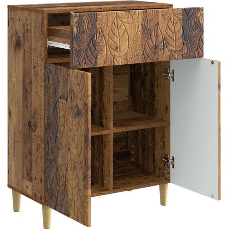 Sideboard/Anrichte/Buffet Altholz 66 x 34,5 x 90 cm Holzwerkstoff LXWW269260 (1/5)