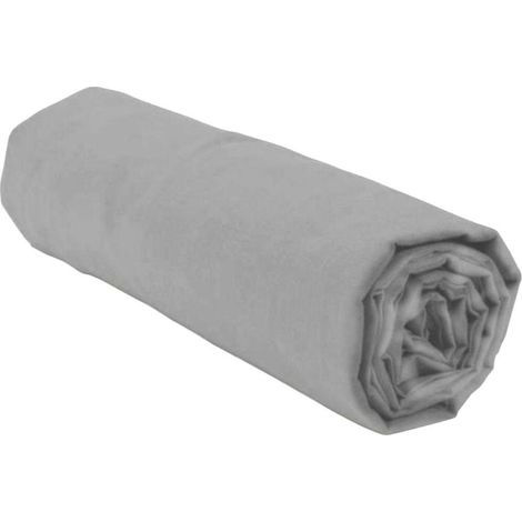 Home Linge Passion HP71773 Spannbettlaken Grau 180x200 cm