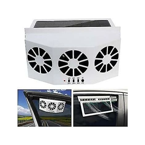 Portable voiture silencieux climatiseur ventilateur solaire Auto camion véhicule refroidisseur économie d'énergie