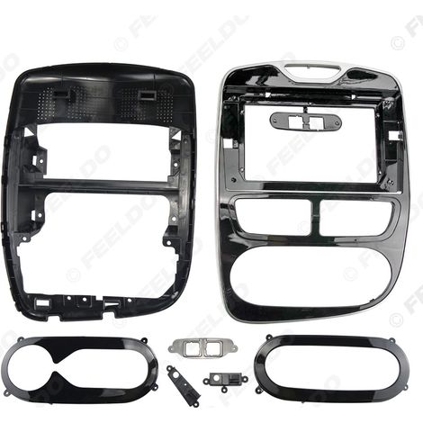 Compatible with the modified front panel of the Renault Clio 2012-2016, the large screen Android navigation frame and the 10.1 inch speaker panel. (1/2)