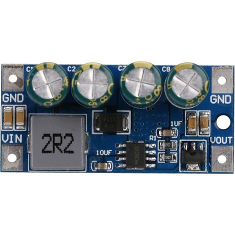 Convertisseur élévateur de tension CC 60 W, module élévateur 3,7 V-18 V vers 5 V, 6 V, 9 V, 12 V, 15 V, 19,5 V (6 V) (1/5)