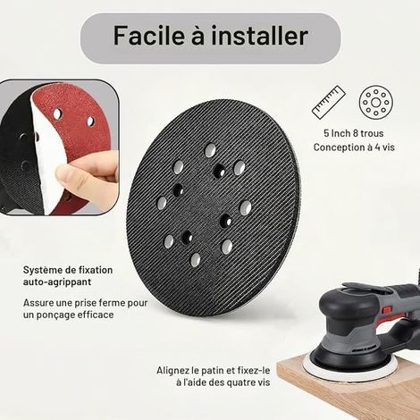 Sanding Plate 125 mm for PEX 300/400 AE Eccentric Sander (1/2)