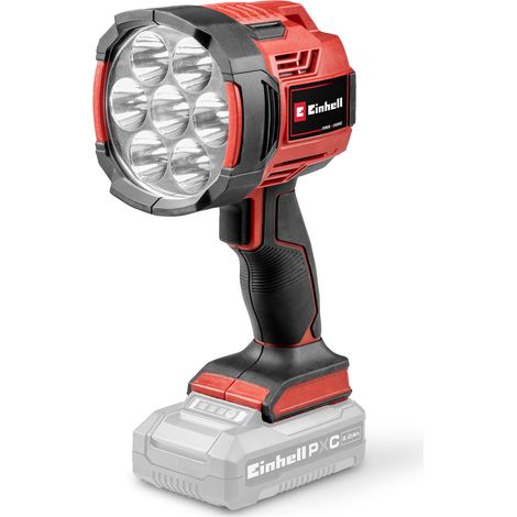 Einhell Akku-Lampe TE-CL 18/2500 Li - Solo Power X-Change (18V, 2500 lm, 6500 K, 640 m Leuchtweite, 7 LEDs, Helligkeitsregulierung, integriertes Stativgewinde, ohne Akku) (1/5)