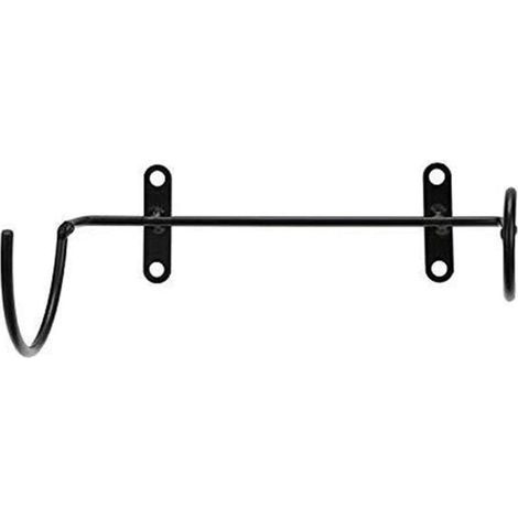 Wandmontiertes Weinflaschenregal aus Eisen, Flaschenhalter aus Metall, Wandhalterung für Bar, Bartheke, Weinflaschen-Display (schwarz) (1/5)