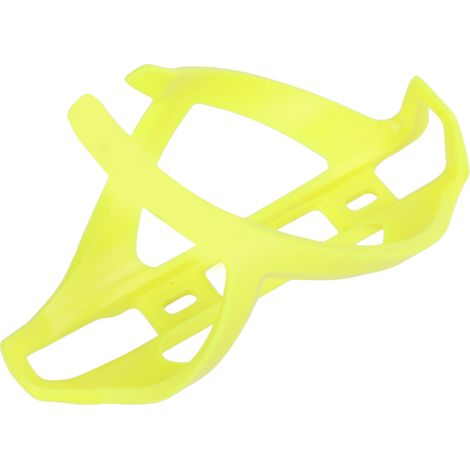 Porte-gourde vélo noir en TPR souple, support bidon pour VTC et cyclisme sur route, également disponible en jaune. (1/5)