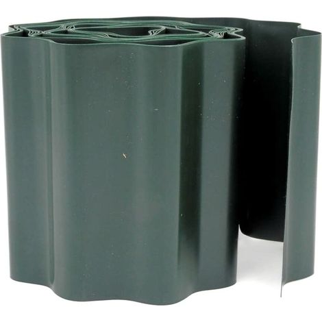 Nature Borde de jardín PVC verde 0,15 m x 9 m (1/8)