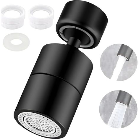 1 Embout De Robinet,Rotation 360°,2 Modes Jet,Adaptateur M22 M24,Cuisine Salle De Bain