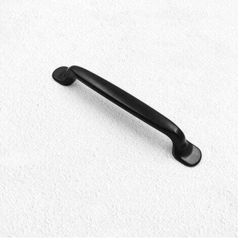 10pcs Cuisine Armoire Porte Poignées Placard Tiroir Chambre Meubles Tirer Entraxe 128MM, Aluminium (1/4)