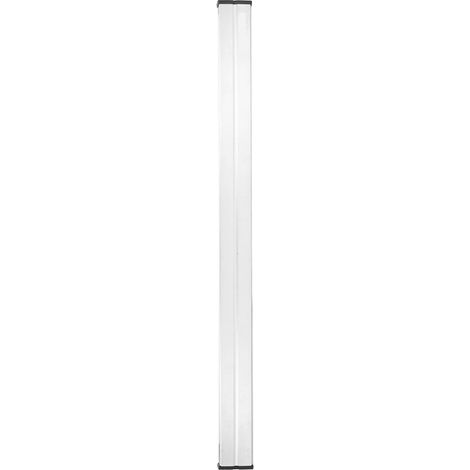 Porte-outils magnétique double face robuste pour couteaux de cuisine, barre de rangement argentée FH2-500