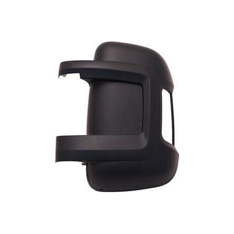 Coque de rétroviseur gauche noire bras court Citroen Jumper depuis 2006