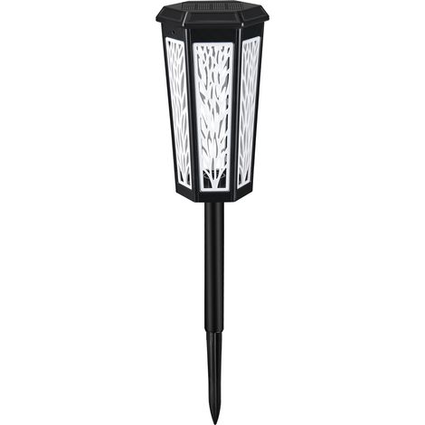 étanche et résistant, à énergie solaire, lumière chaude ambiante, installation sans perçage - meilleur rapport qualité-prix (1/5)