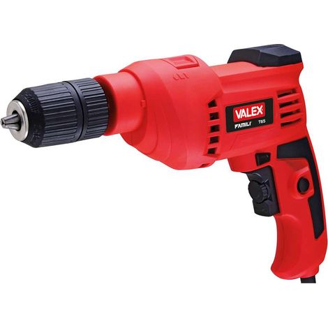 Trapano a percussione 650w t65 13 mm reversibile foro perforare valex 1421374 (1/4)