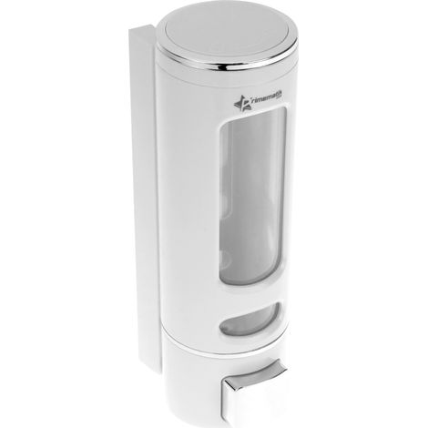 PrimeMatik - Distributeur de savon pour mur de salle de bain avec réservoir remplissable (1/5)