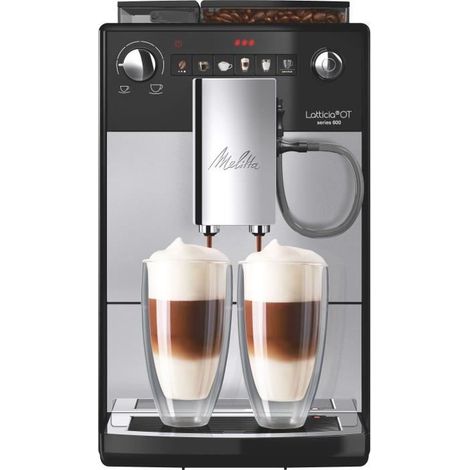 Cafetera Superautomática Melitta Latticia OT F300-101 Doble Espumado Depósitos XL (1/5)