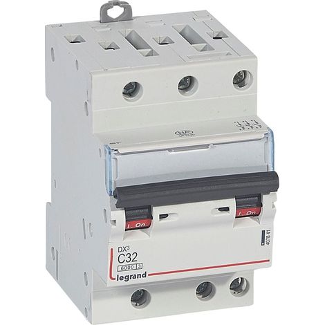 Modulaire Installatieautomaat DX3 3P Karakteristiek C 32A 6kA 3 Modules Legrand LEG407841