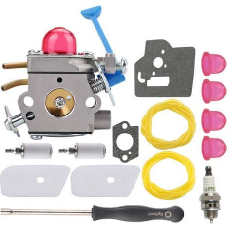 545081848 Carburateur pour Husqvarna 128C 128L 128LD 128R 128RJ débroussailleuse pour Zama C1Q-W40A (1/5)