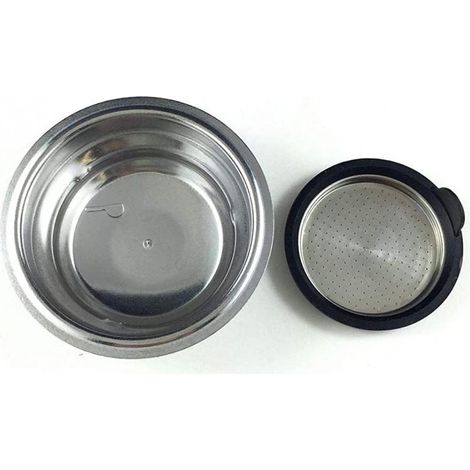 FILTRO PORTA CAFFE 1 TAZZA MACCHINA ESPRESSA DE LONGHI ORIGINALE 61,5mm