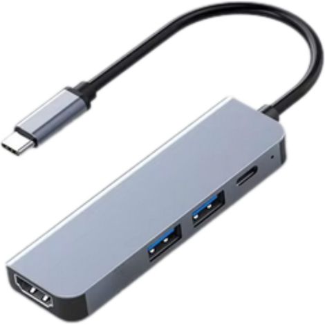 Hub 4 in 1 USB Type-c Adattatore Multiporta USB3.0 HDMI (1/5)
