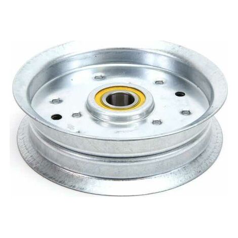 Poulie pour John Deere gorge plate. N° GY20110. Ø 133 mm. Largeur 40 mm (1/4)
