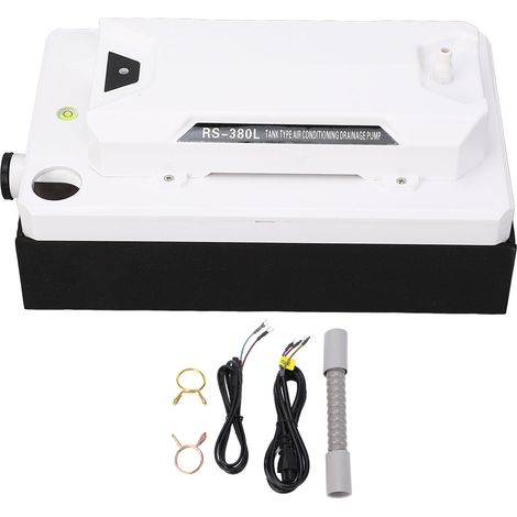 GARRYFIZH Pompe à condensats avec réservoir d'eau de 2 L, 380 L/h, faible niveau sonore, évacuation automatique pour déshumidificateur de climatisation/CVC (1/5)