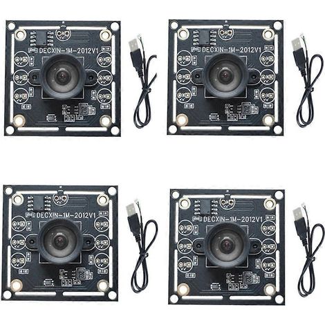 Module caméra 4PCS 100 degrés 1MP OV9732 1280x720 30fps (1/4)