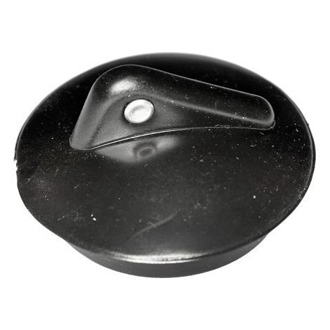 Tappo lavello in gomma Ø45mm nero