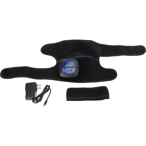 Enveloppe chauffante électrique pour genou, 2 vitesses, massage vibrant pour douleurs musculaires, épaule et jambe, prise US 110‑240V (1/5)