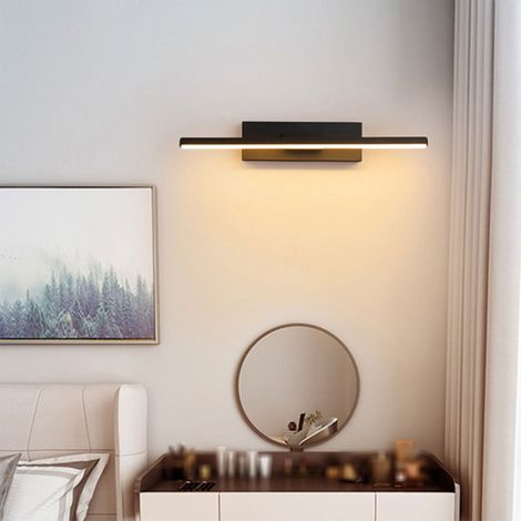 Applique murale à LED, applique murale rotative pour chevet, lampe de lecture pour table de chevet, lampe de coiffeuse pour la lecture, le maquillage et l'éclairage de la maison. (1/5)