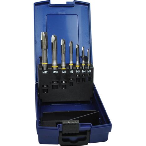 Durchgangsloch-Maschinengewindebohrer-Satz M3-M12 HSS-E blank FORUM (1/5)