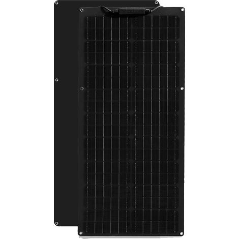 Kit de panneaux solaires, 50W - 100W de puissance, silicium monocristallin, design flexible (1/2)
