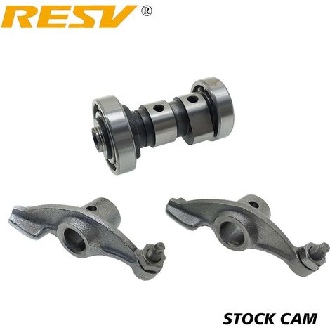 Adecuado para Yamaha ZY125 ZY125T-A ZY 125 125cc ZY100 JOG100 ZY JOG 100 100cc Racing Modified Stock Camshaft Balancín (Juego de levas de serie) (1/5)