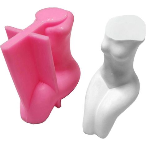 Silikonform für den weiblichen Körper, Epoxidharz, DIY-Dekoration, Seifen- und Kerzenherstellung