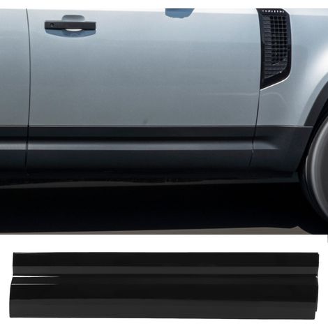 (T06) Türverkleidung unten vorne in Hochglanzschwarz für Land Rover Defender L663 ab 2020 (übergewichtig und übergroß) Rechte Seite: LR160380 (1/5)