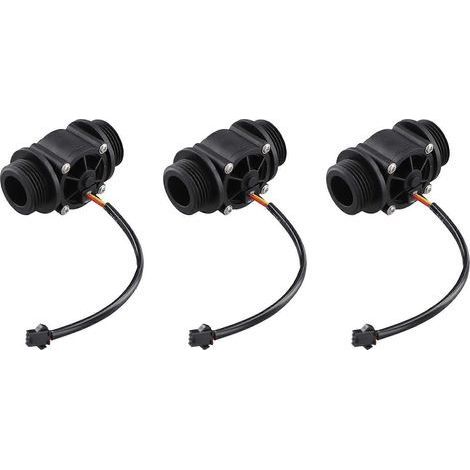 capteurs de débit d'eau DN25 FS400A G1 pouce, débitmètre à effet Hall, compteur, 2-60 L/min, 1,75 MPa (1/5)