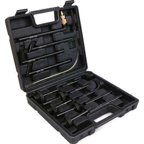 Kit de pompe à liquide de transmission, dispositif de remplissage d'huile de 7,5 L avec 15 adaptateurs (1/5)