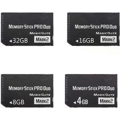 Gaming-Zubehör Memory Stick Pro für PSP1000/2000/3000 4GB/8GB/16GB/32GB MS PRO Duo Speicherkarten mit hoher Kapazität (1/4)