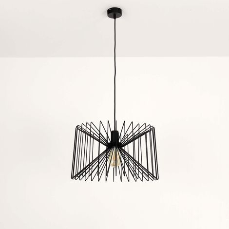 Moderne Pendelleuchte NESS schwarz stylisch (1/5)