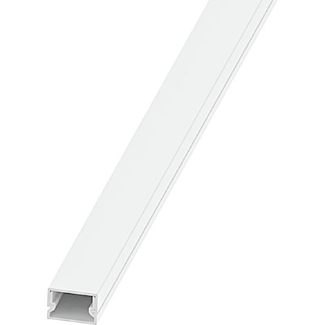 Mini Canaleta Eléctrica Adhesiva para Mecanismos 16x10 (2 Metros) Blanco IluminaShop