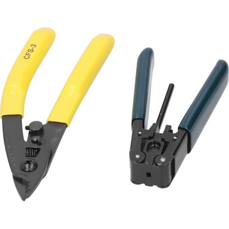 3-Port-Glasfaser-Spleißwerkzeug, optischer Abisolierer, Kabelanschlusswerkzeug, Beschichtungsschere (1/5)