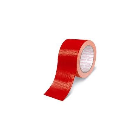 GEKO ADH TOILE ROUGE 50MMX25M 19000/48