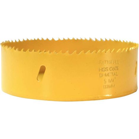 Faithfull Varipitch Bi-Metal Holesaw 133 mm with HSS Teeth