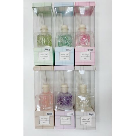 Trade Shop - Lufterfrischer, Diffusor, Flasche, Stab, 50 ml, verschiedene Düfte, 59684 -