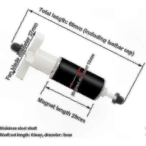 Pièce de rechange pour pompe de spa Lay Z Spa E02 (69 mm) (1/4)
