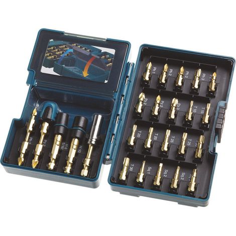 Makita Impact Gold - Jeu de tournevis - torx, phillips, pozidriv, square - Inbus (1/3)