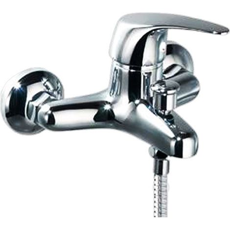 Monomando de bañera GARYINOX TITAN latón cromado cartucho 40mm  Oferta exclusiva