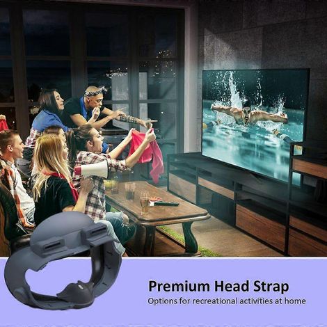 Casque de refroidissement pour lunettes VR Q3 avec ventilateur double intégré (1/4)