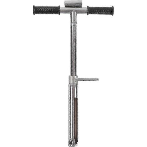 Outil d'échantillonnage de sol avec pédale d'éjection - pour pelouse et jardin (1/5)
